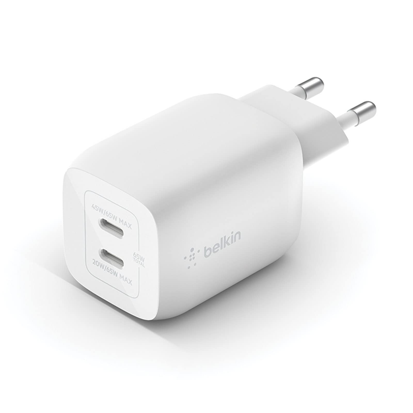 belkin-boost-charge-pro-chargeur-secteur-gan-double-usb-c-65-w-avec-pps-et-pd-3- image 1