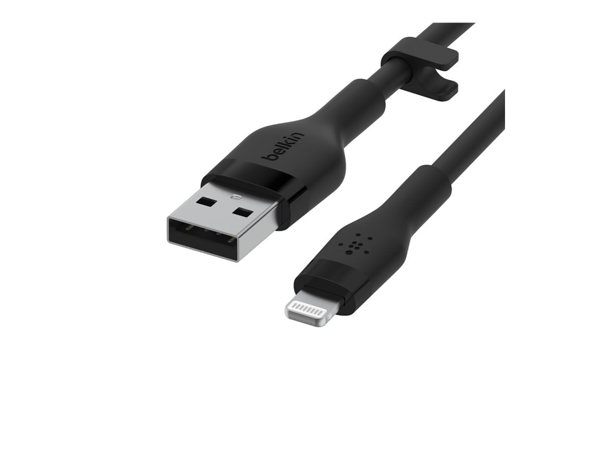 belkin-boostcharge-flex-c-ble-usb-a-vers-lightning-silicone-3-m-certifi-mfi-blan image 7