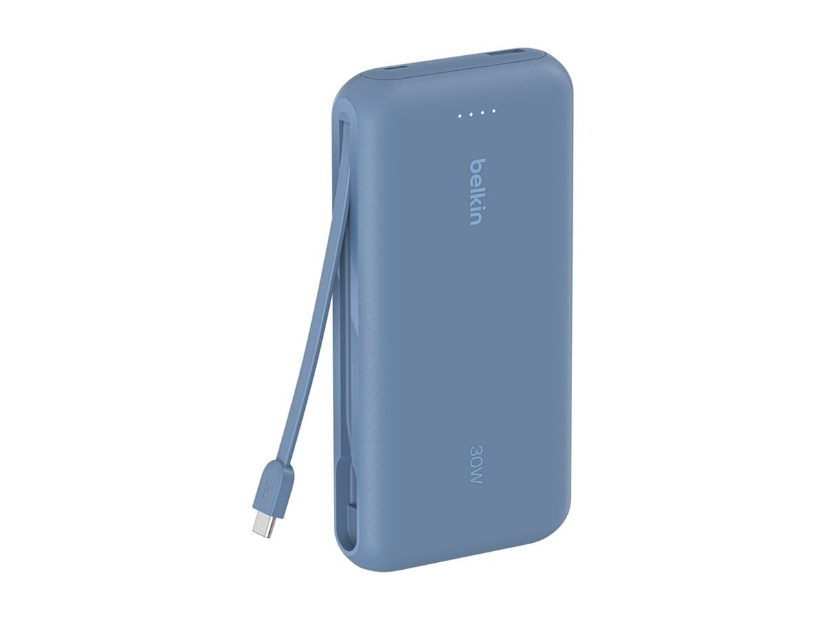 belkin-boostcharge-batterie-externe-20-000-mah-pd-30-w-avec-c-ble-usb-c-int-gr-b image 4