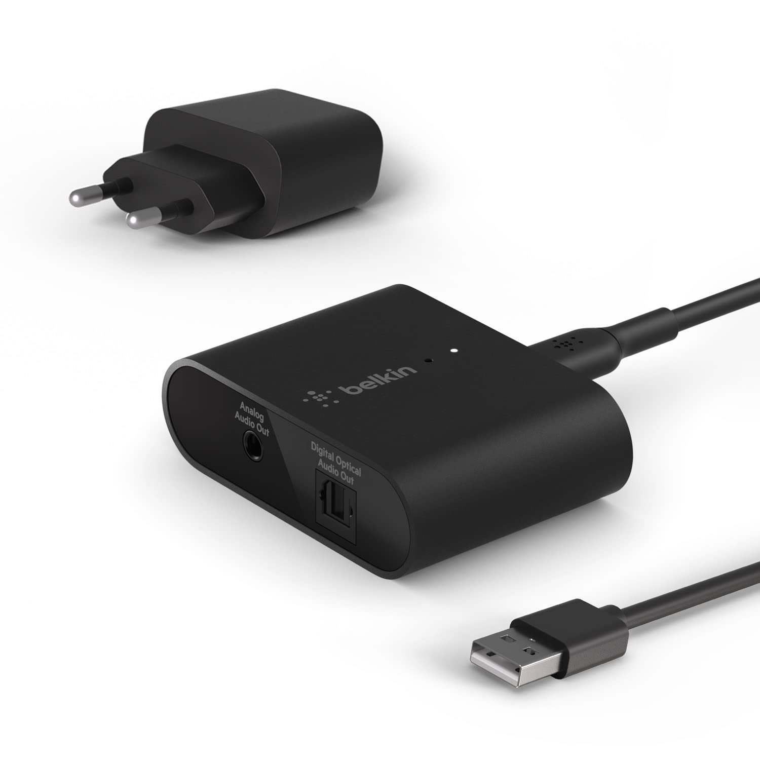belkin-soundform-connect-auz002vfbk-adaptateur-audio-streaming-sans-fil-airplay- image 1