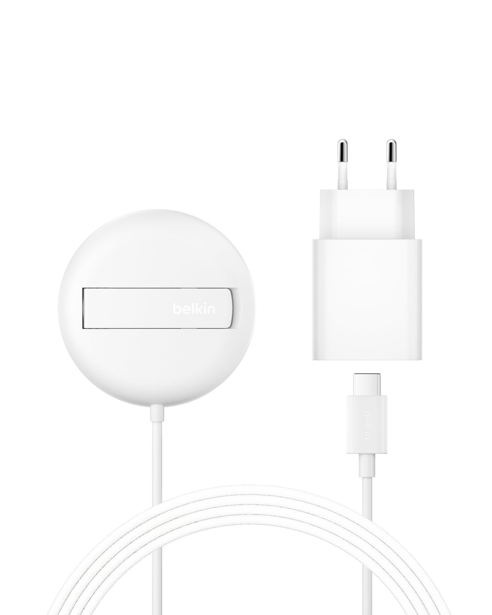 belkin-boostcharge-pro-station-de-recharge-sans-fil-magn-tique-qi2-15w-avec-adap image 1