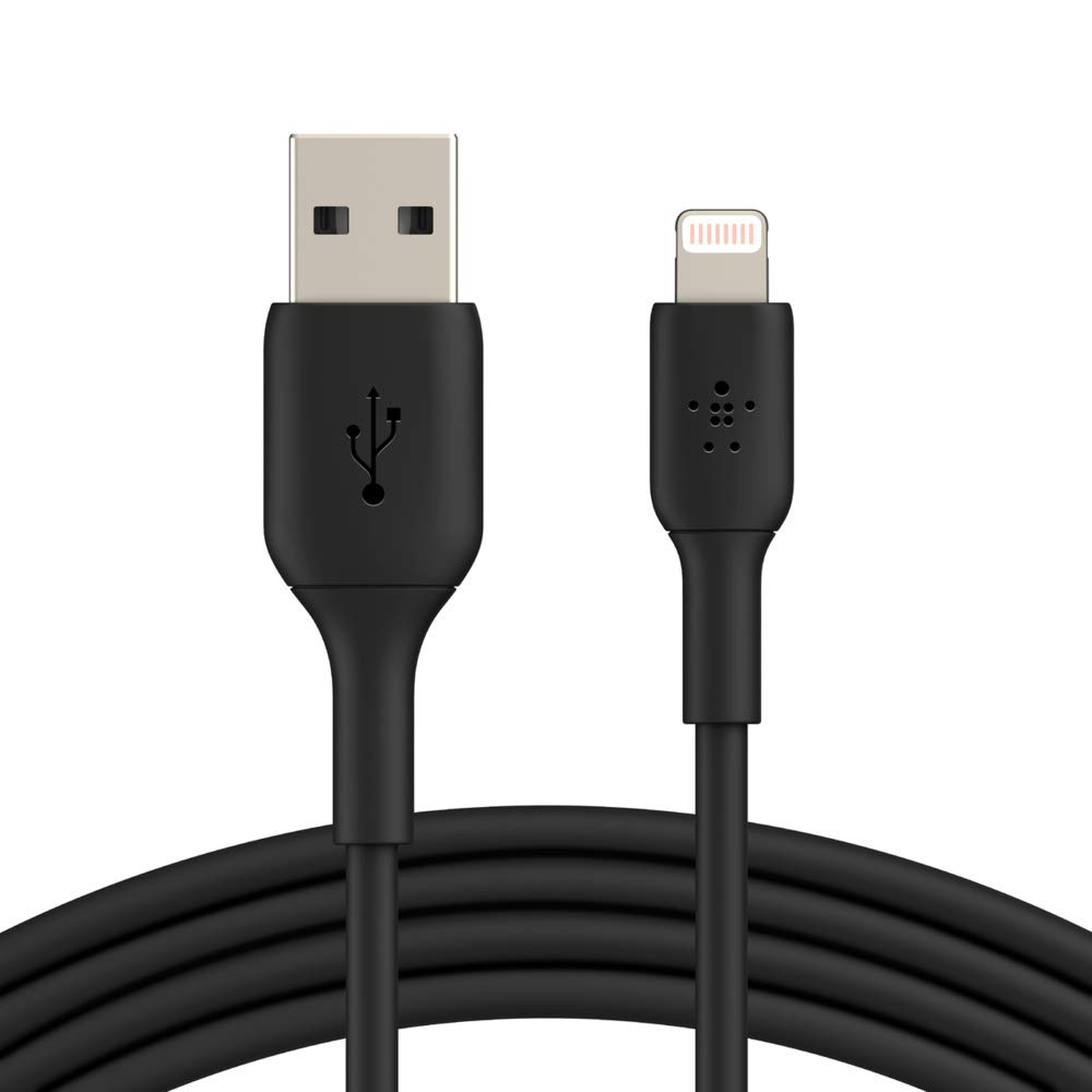 belkin-boost-charge-c-ble-lightning-vers-usb-a-certifi-mfi-1-m-vert-nuit image 1