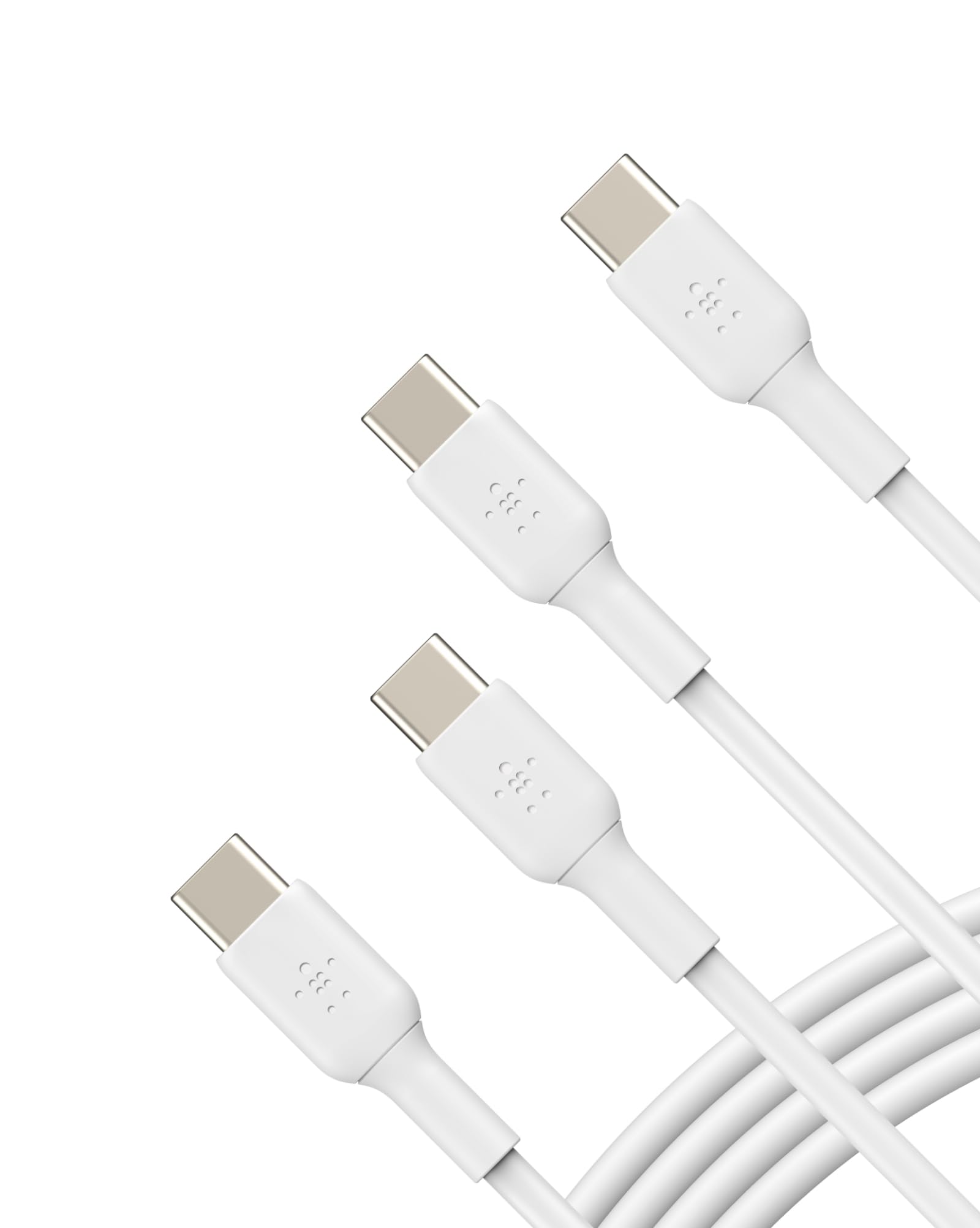 belkin-usb-c-vers-usb-c-2-0-lot-de-2-c-bles-charge-rapide-1-m-blancs-cab003bt1mw image 1