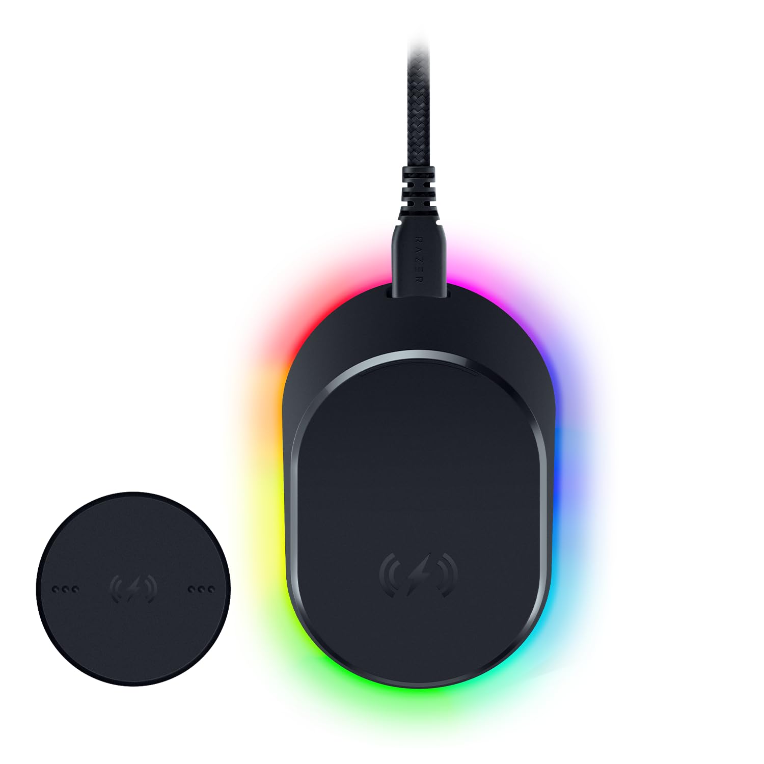 razer-mouse-dock-pro-charging-puck-station-de-recharge-magn-tique-sans-fil-avec- image 1