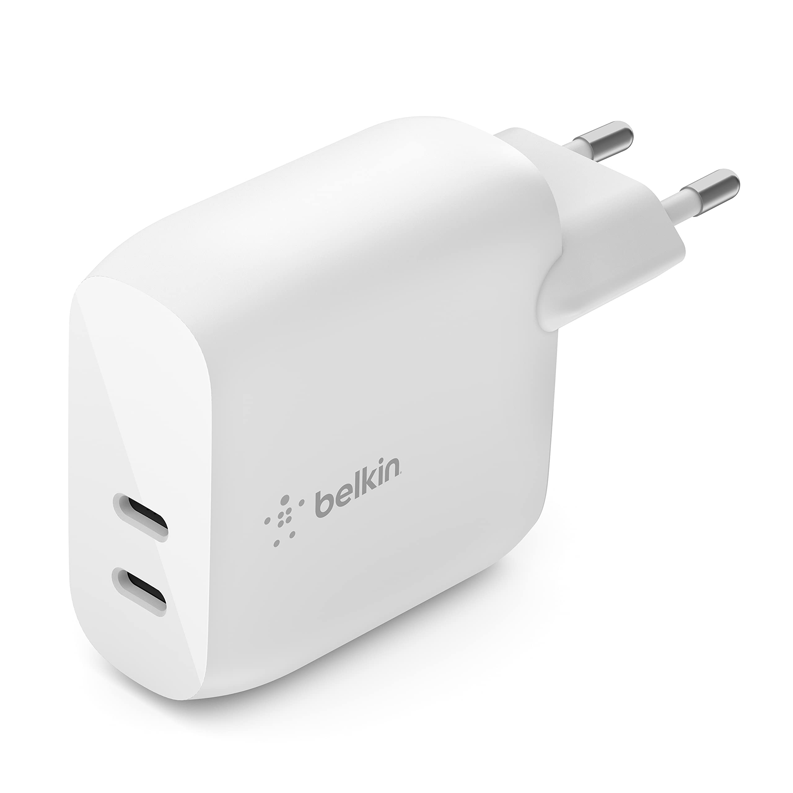 belkin-chargeur-secteur-double-port-usb-c-pd-40-w-20-w-par-port-recharge-rapide- image 1