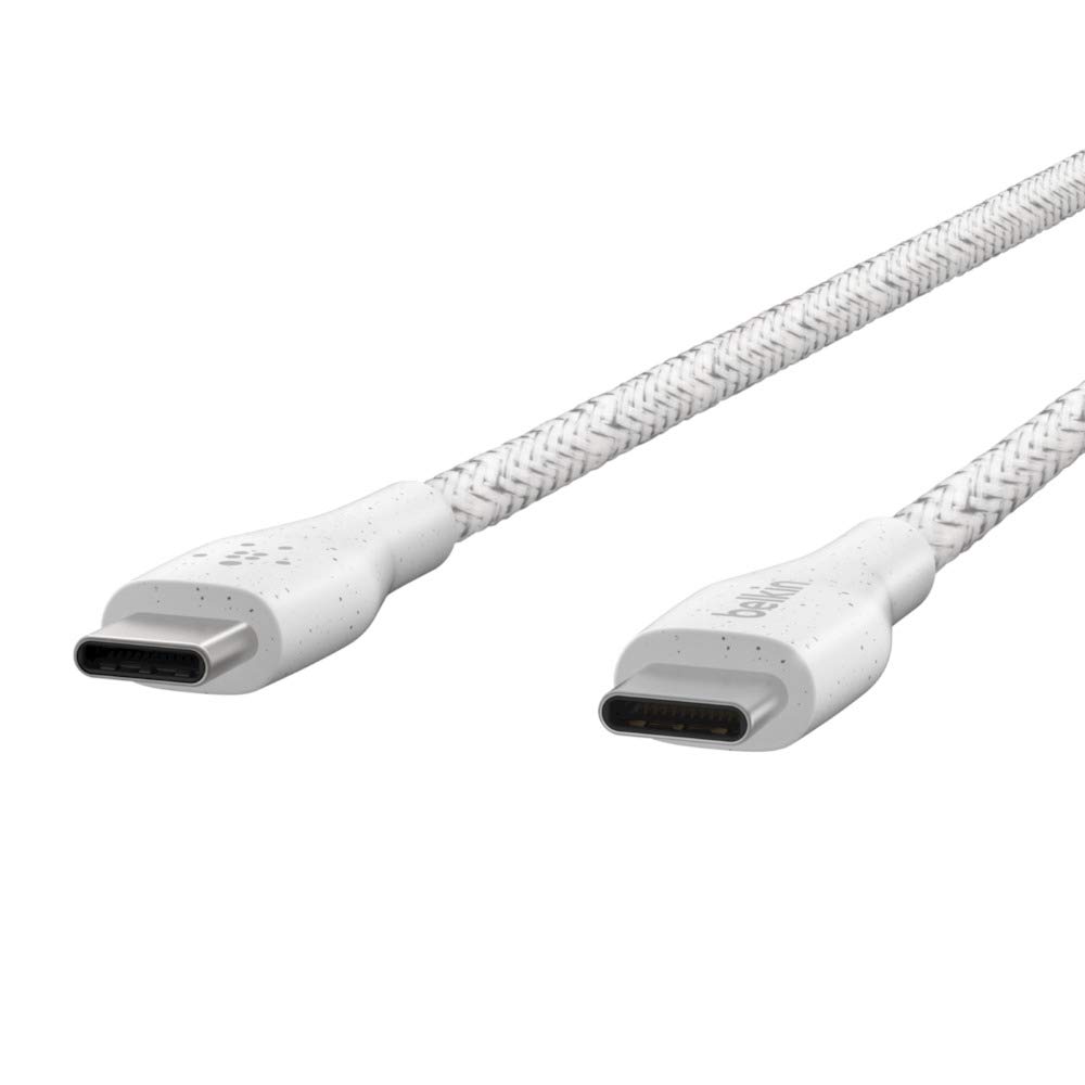 belkin-boostcharge-c-ble-usb-c-vers-usb-c-tress-avec-sangle-cuir-charge-rapide-u image 4