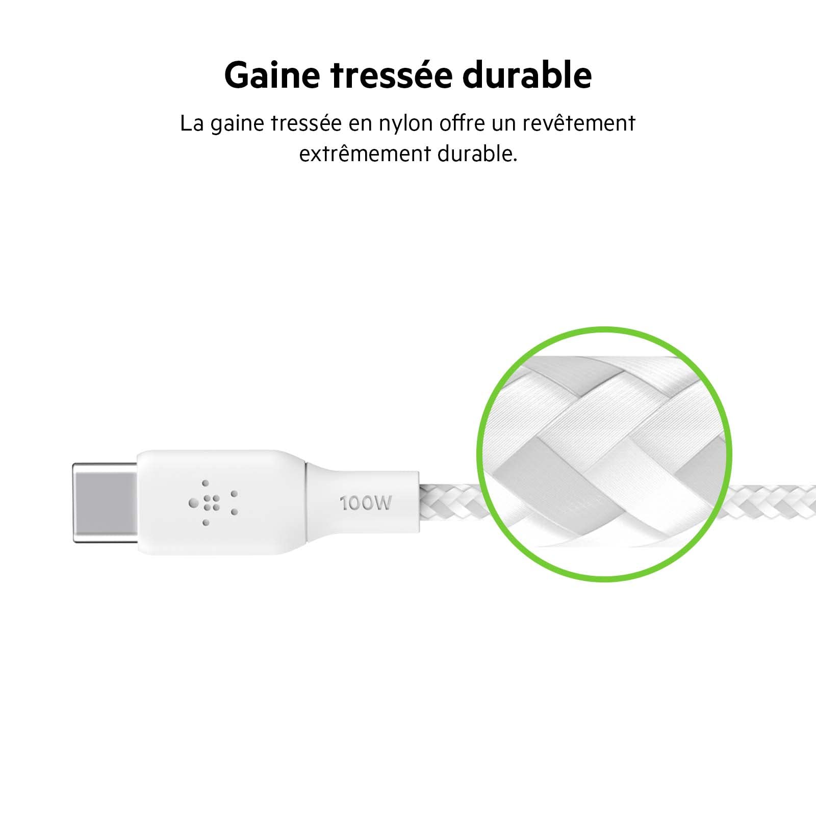 belkin-boost-charge-c-ble-usb-c-vers-usb-c-100-w-certifi-usb-if-gaine-tress-e-ny image 4
