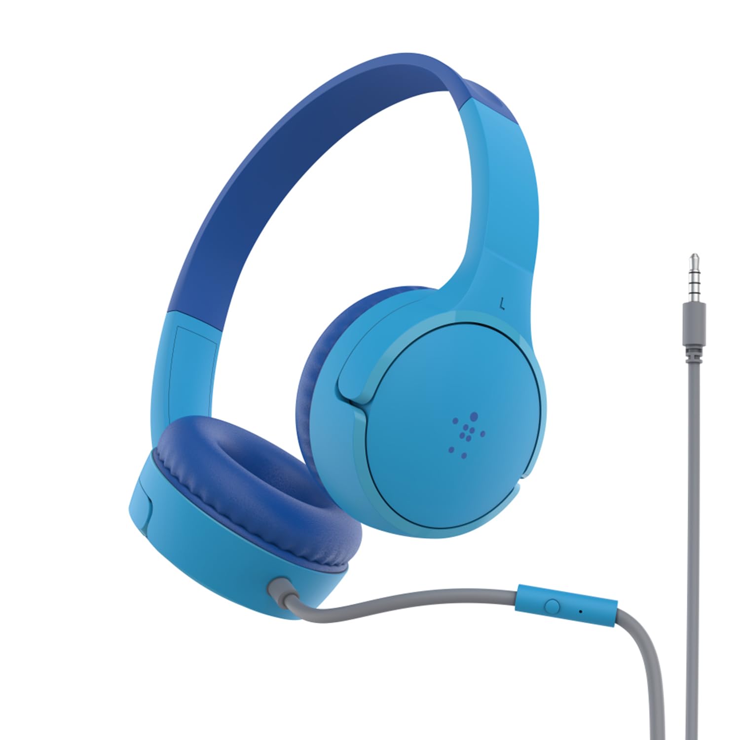 belkin-soundform-mini-casque-filaire-pour-enfants-avec-micro-volume-limit-85-db- image 1