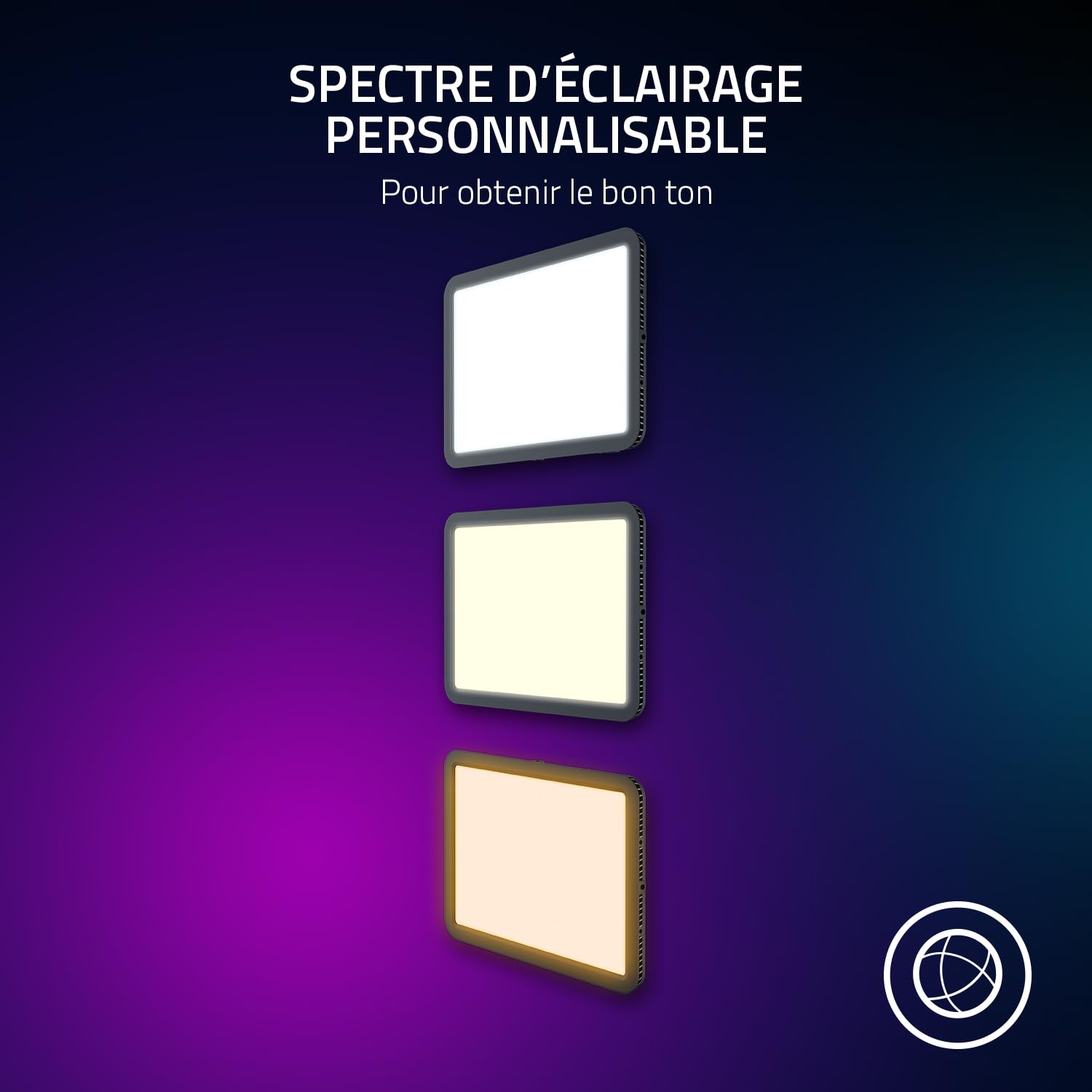 razer-key-light-chroma-panneau-d-clairage-rgb-pour-streaming-2900-7000k-clairage image 3