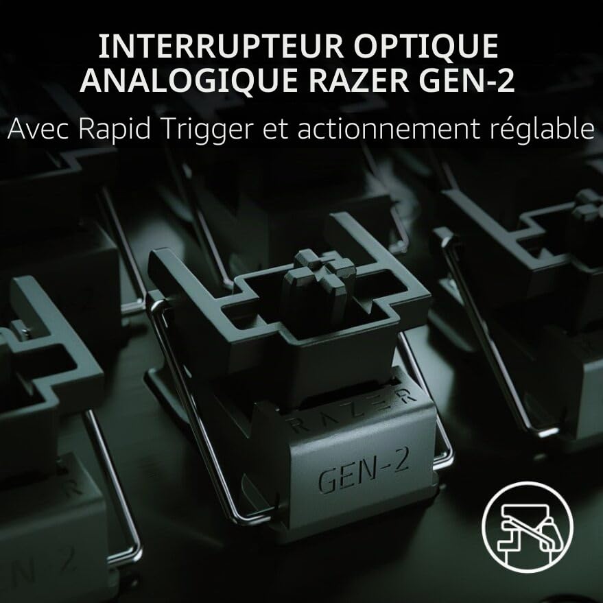 razer-huntsman-v3-pro-mini-clavier-gaming-optique-analogique-60-avec-bouton-pres image 7