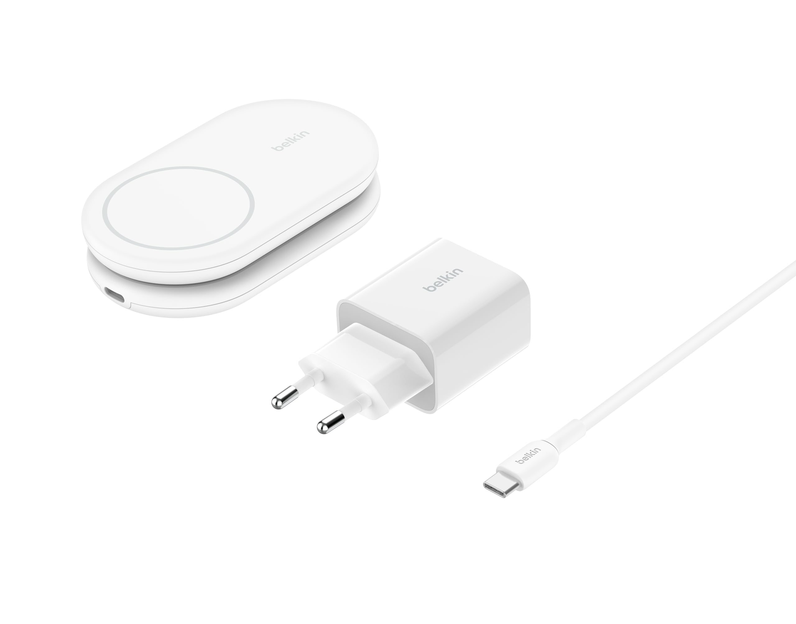 belkin-boostcharge-socle-de-recharge-qi2-15w-pliable-compatible-magsafe-chargeur image 2