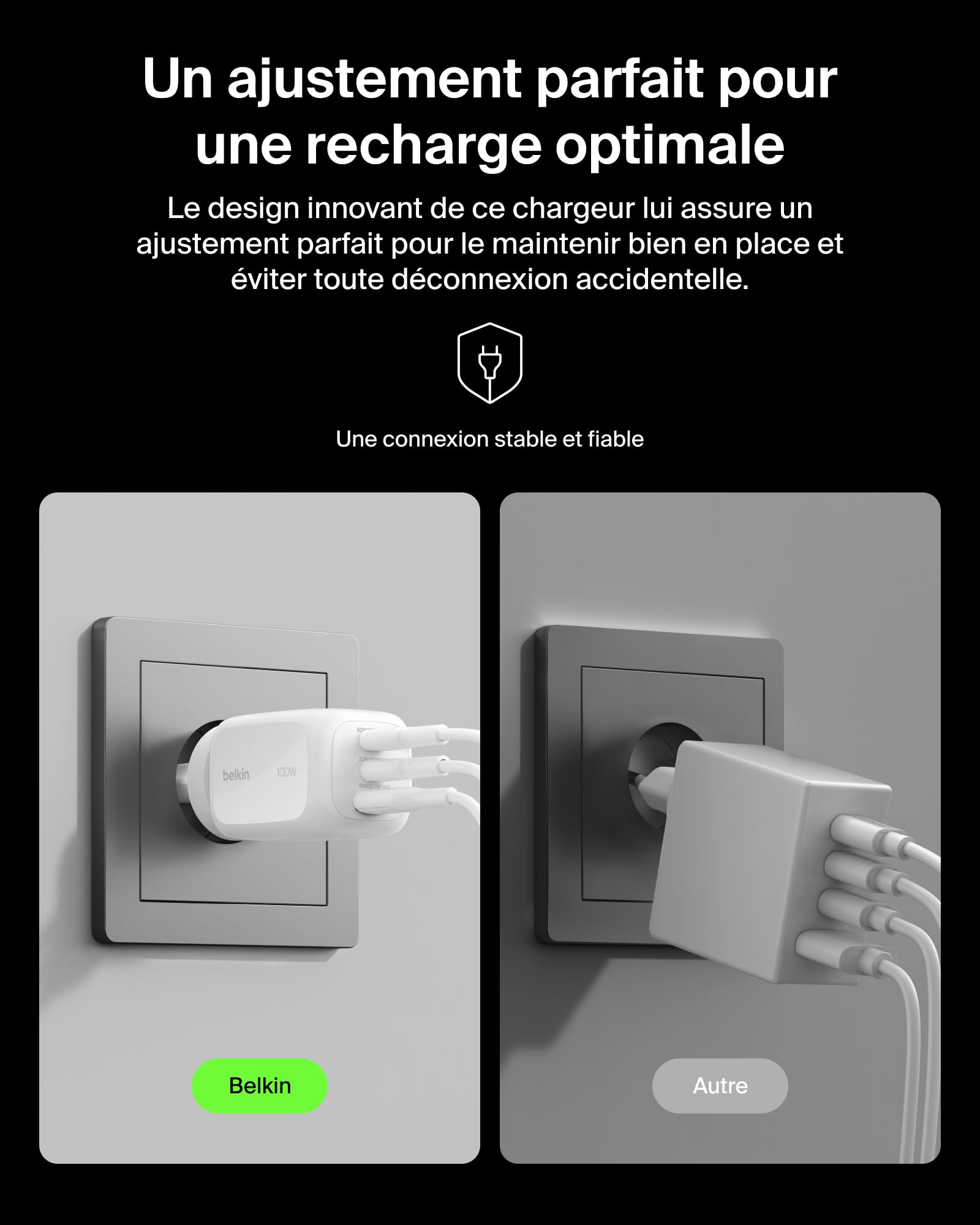 belkin-chargeur-secteur-gan-100-w-3-ports-2x-usb-c-pd-pps-usb-a-blanc image 6