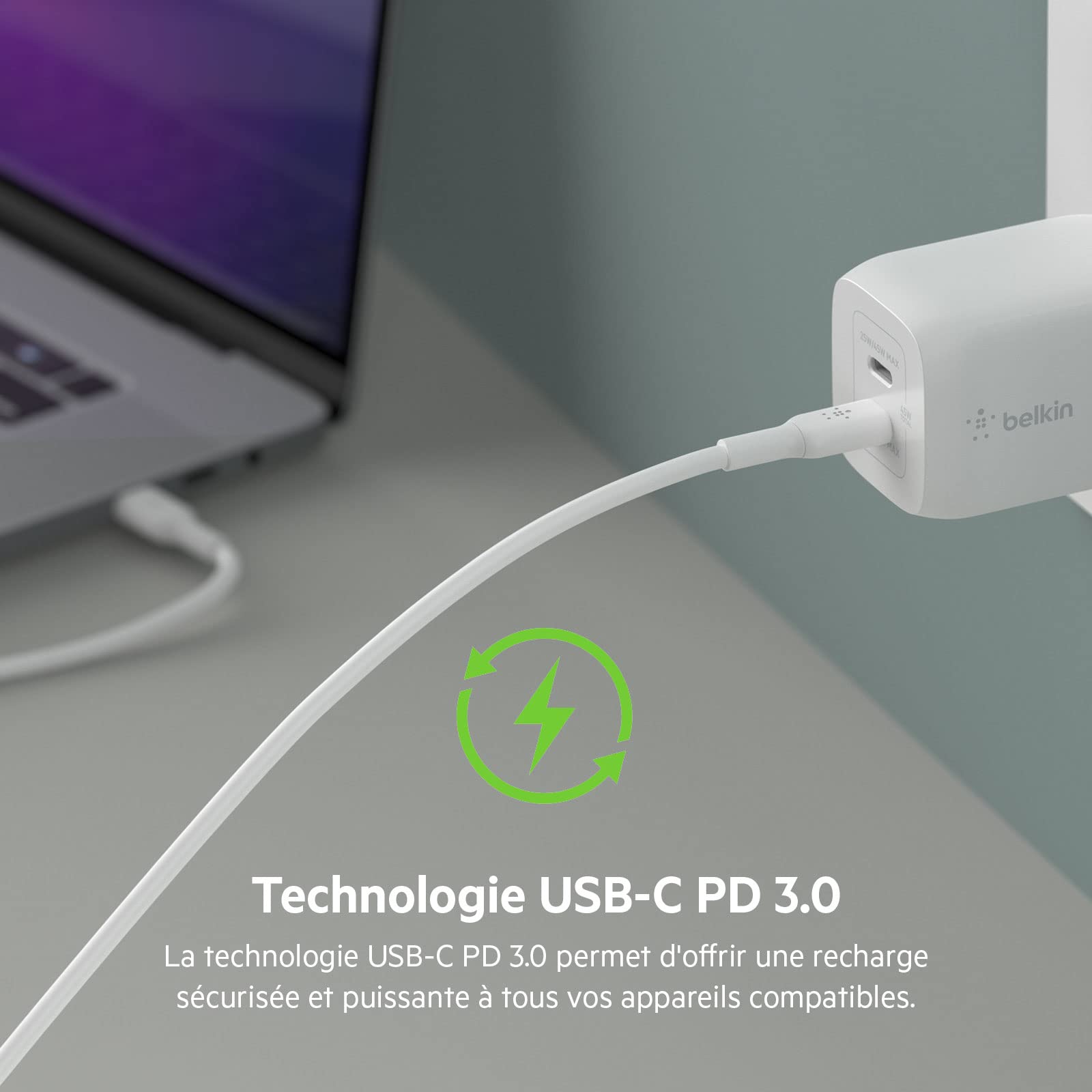 belkin-boost-charge-pro-chargeur-secteur-gan-double-usb-c-65-w-avec-pps-et-pd-3- image 7