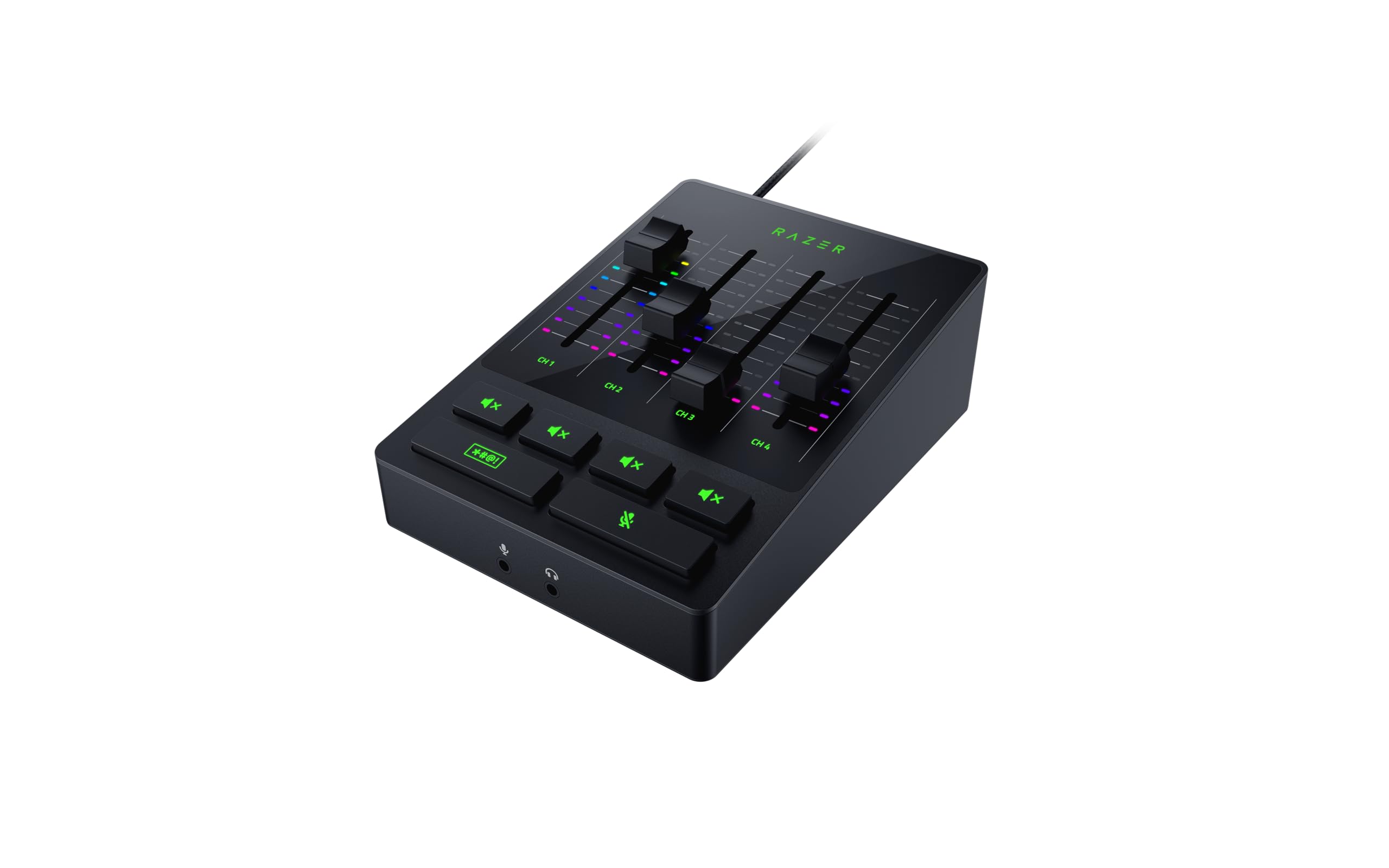 razer-audio-mixer-rz19-03860100-r3m1-mixeur-audio-analogique-4-canaux-pour-strea image 2