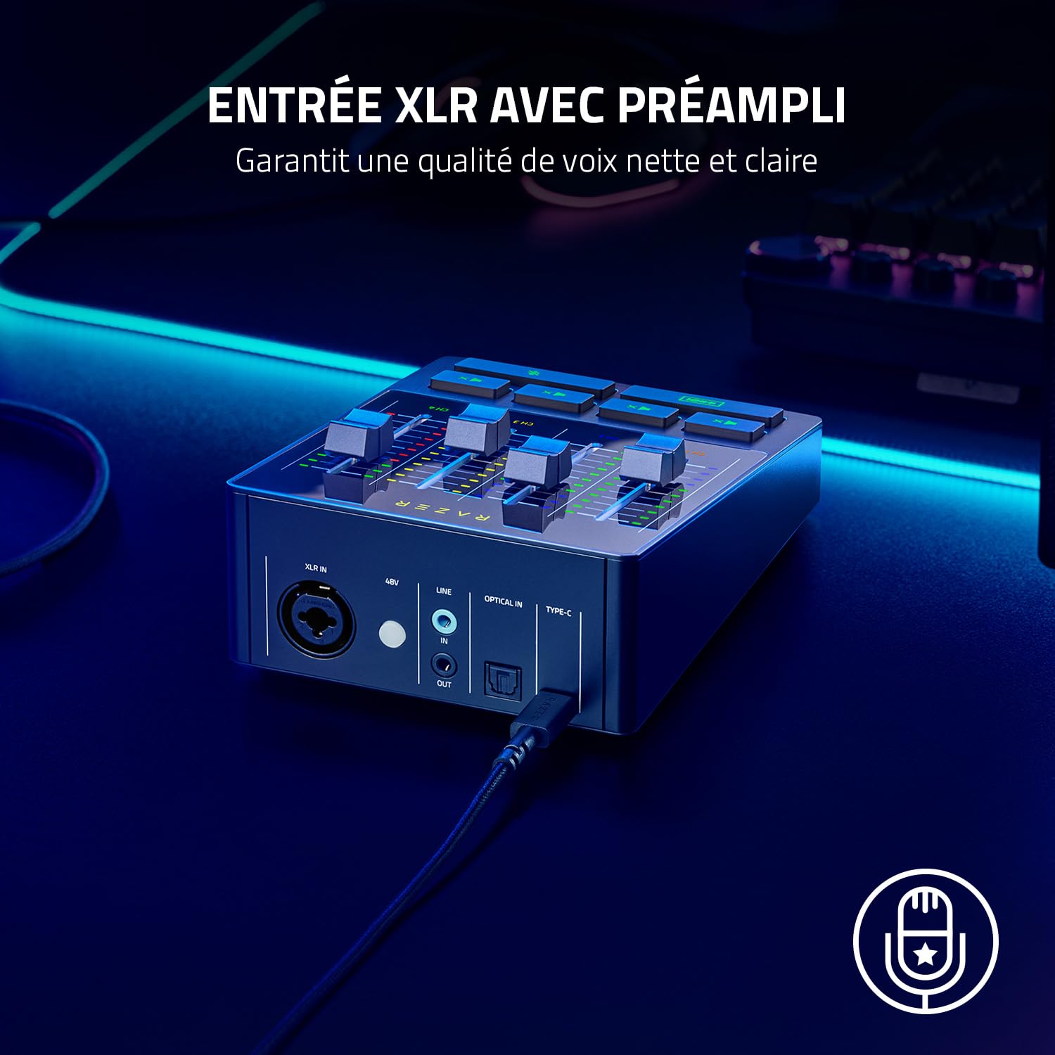 razer-audio-mixer-rz19-03860100-r3m1-mixeur-audio-analogique-4-canaux-pour-strea image 6