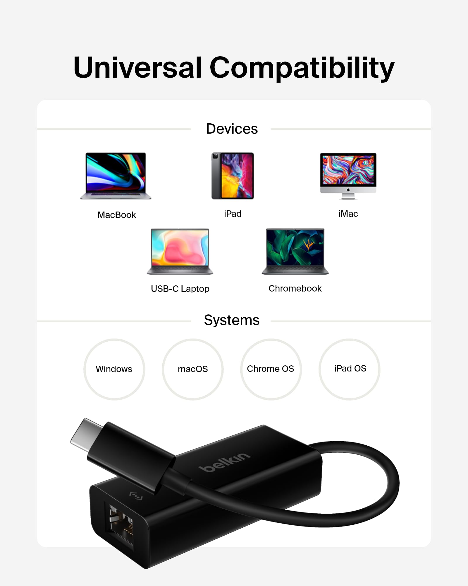 belkin-adaptateur-usb-c-vers-ethernet-gigabit-femelle-noir-compatible-ipad-pro-e image 6