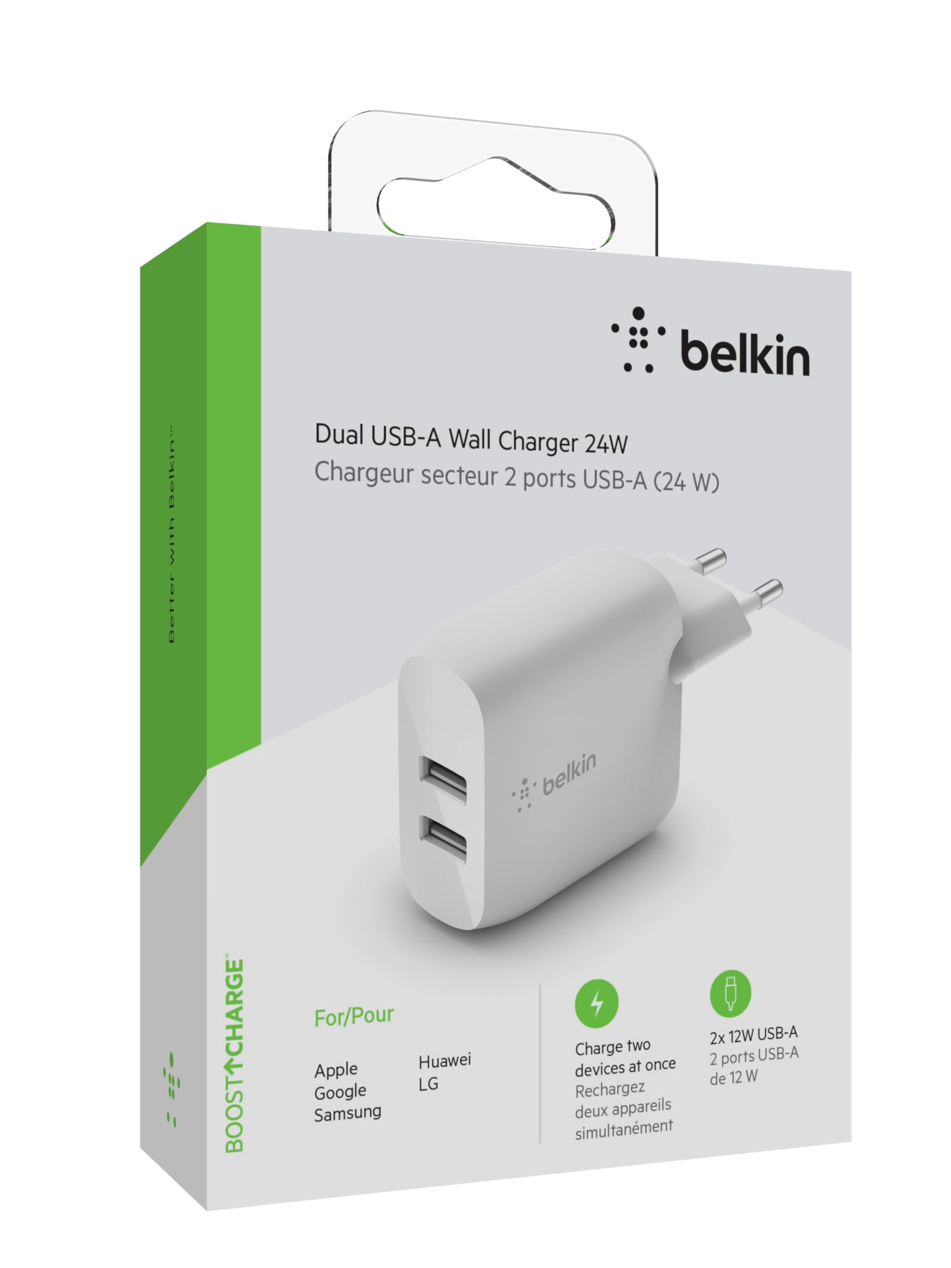 belkin-boost-charge-chargeur-secteur-2-ports-usb-a-12-w-4-8-a-recharge-simultan- image 2