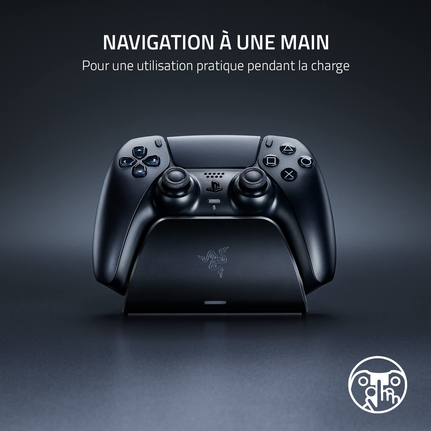 razer-quick-charging-stand-support-de-charge-rapide-pour-manette-ps5-dualsense-c image 5