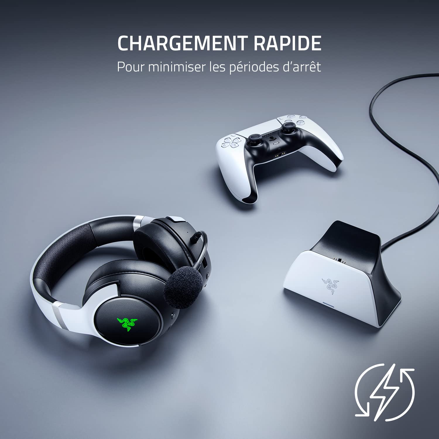razer-quick-charging-stand-support-de-charge-rapide-pour-manette-ps5-dualsense-c image 2