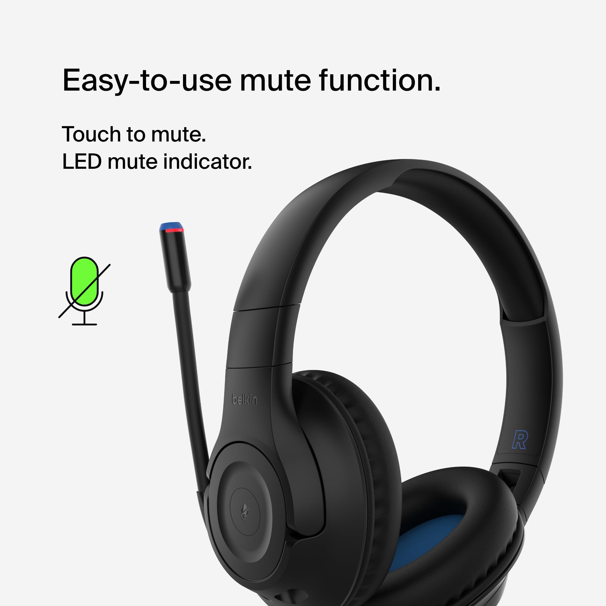 belkin-soundform-inspire-casque-bluetooth-sans-fil-pour-enfants-limiteur-85-db-m image 7