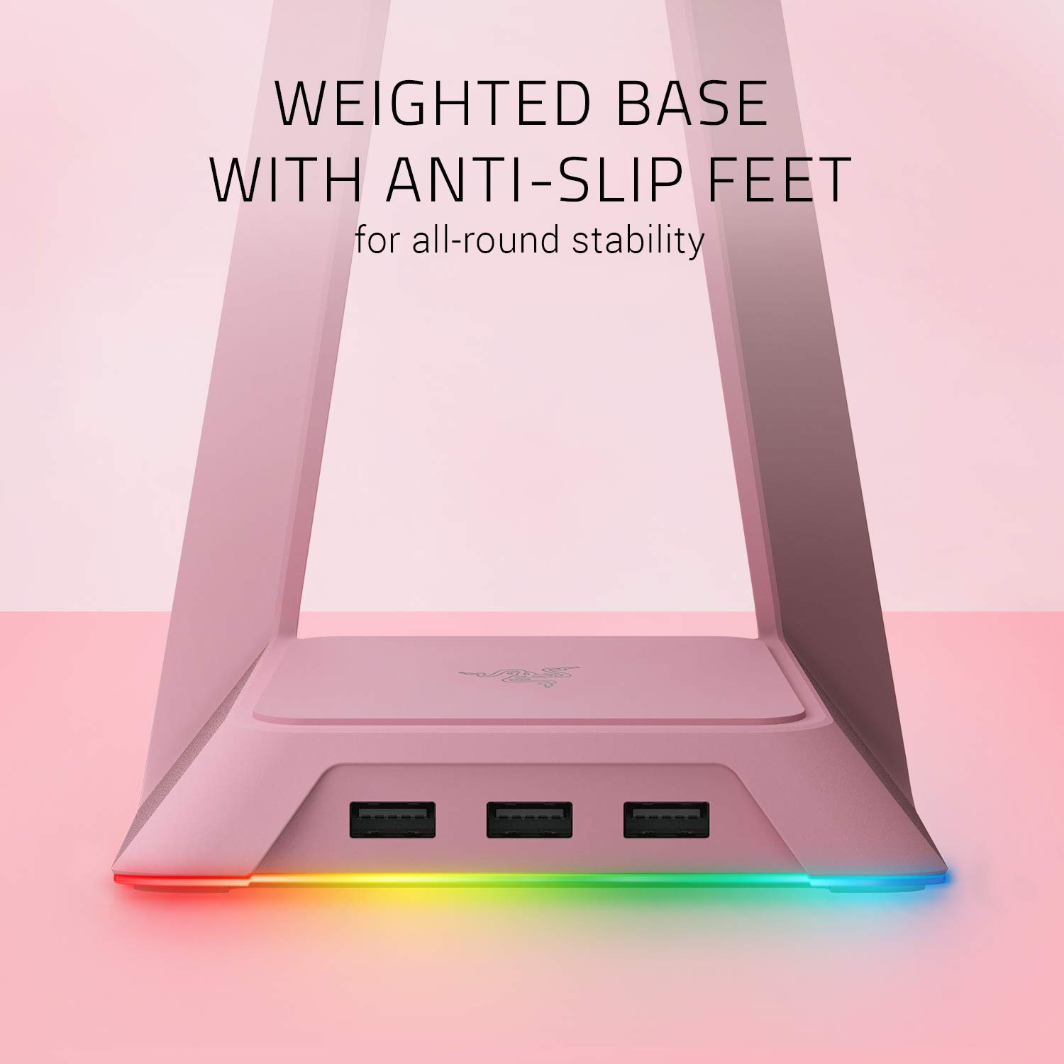 razer-base-station-chroma-quartz-support-de-casque-avec-hub-usb-3-ports-et-clair image 6