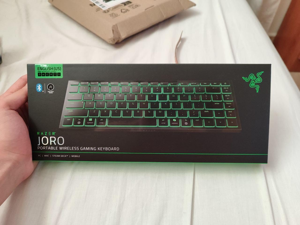 Version reçue en QWERTY