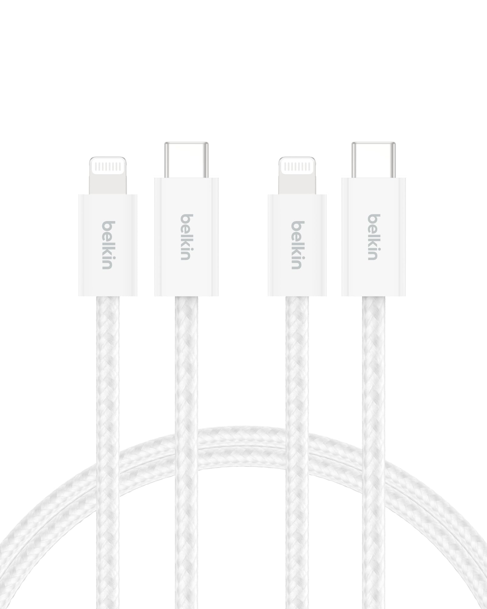 belkin-boostcharge-pack-de-2-c-bles-usb-c-vers-lightning-tress-s-1-5-m-mfi-recha image 1