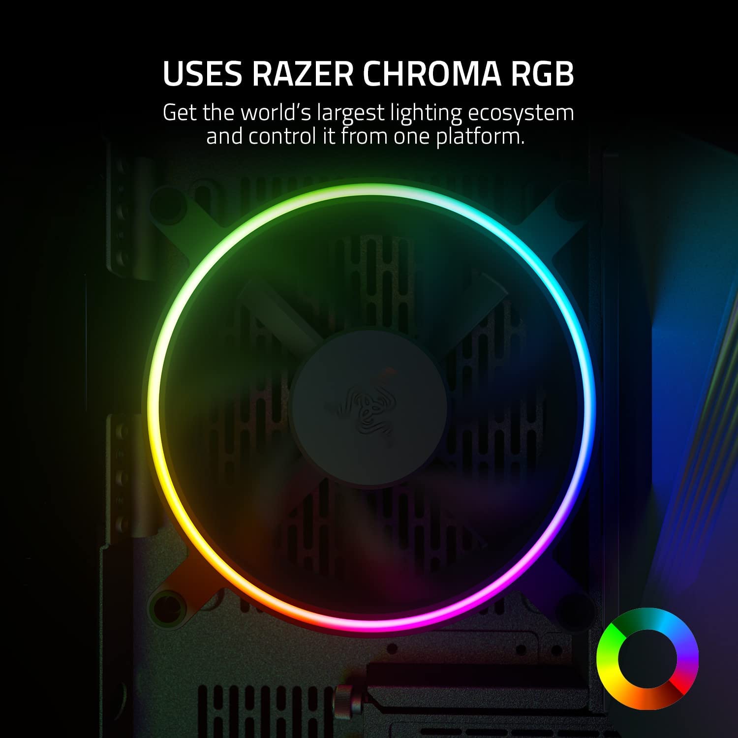 razer-kunai-chroma-140-mm-ventilateur-pc-argb-hydraulique-pwm-haute-performance- image 6