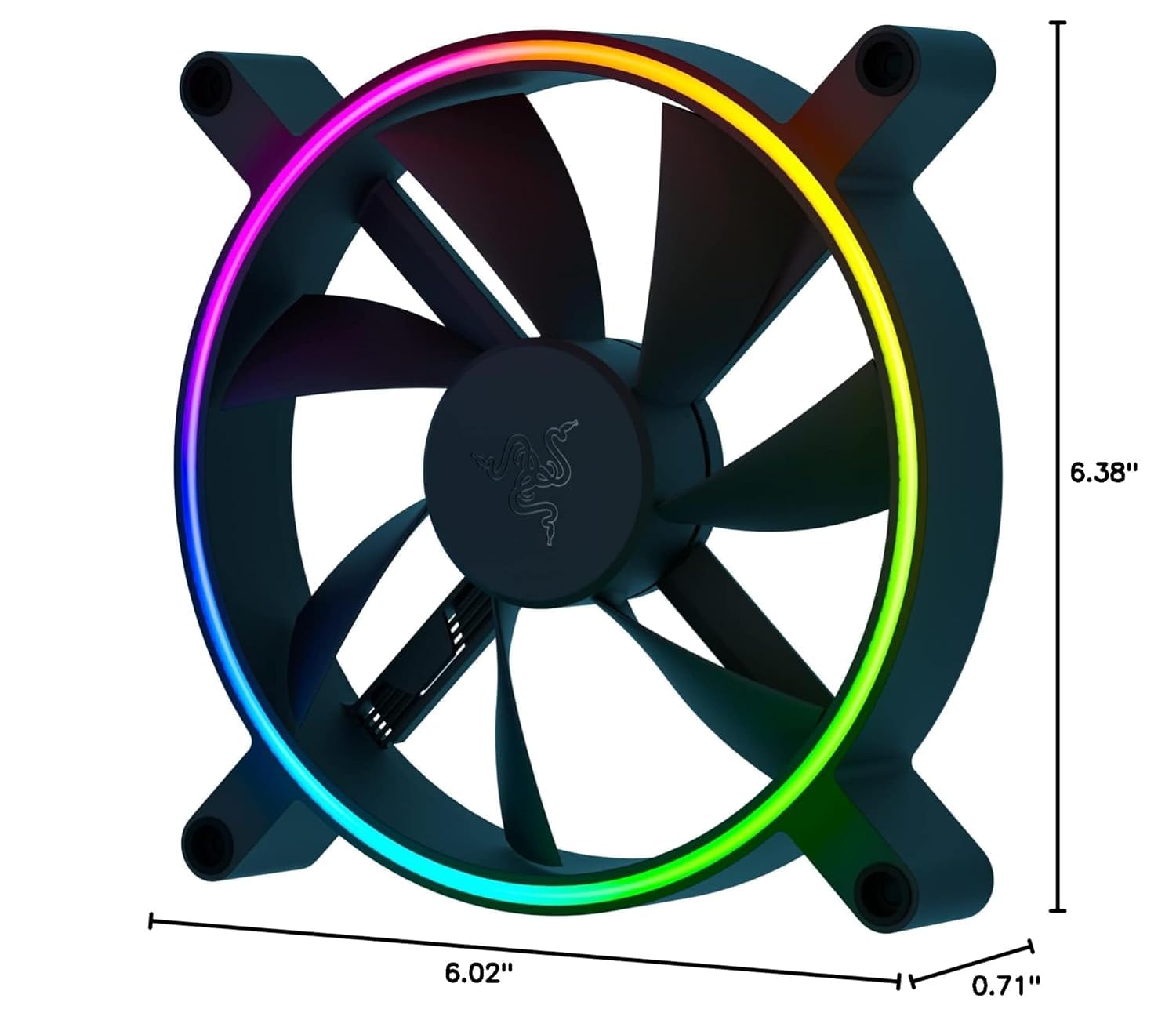 razer-kunai-chroma-140-mm-ventilateur-pc-argb-hydraulique-pwm-haute-performance- image 7