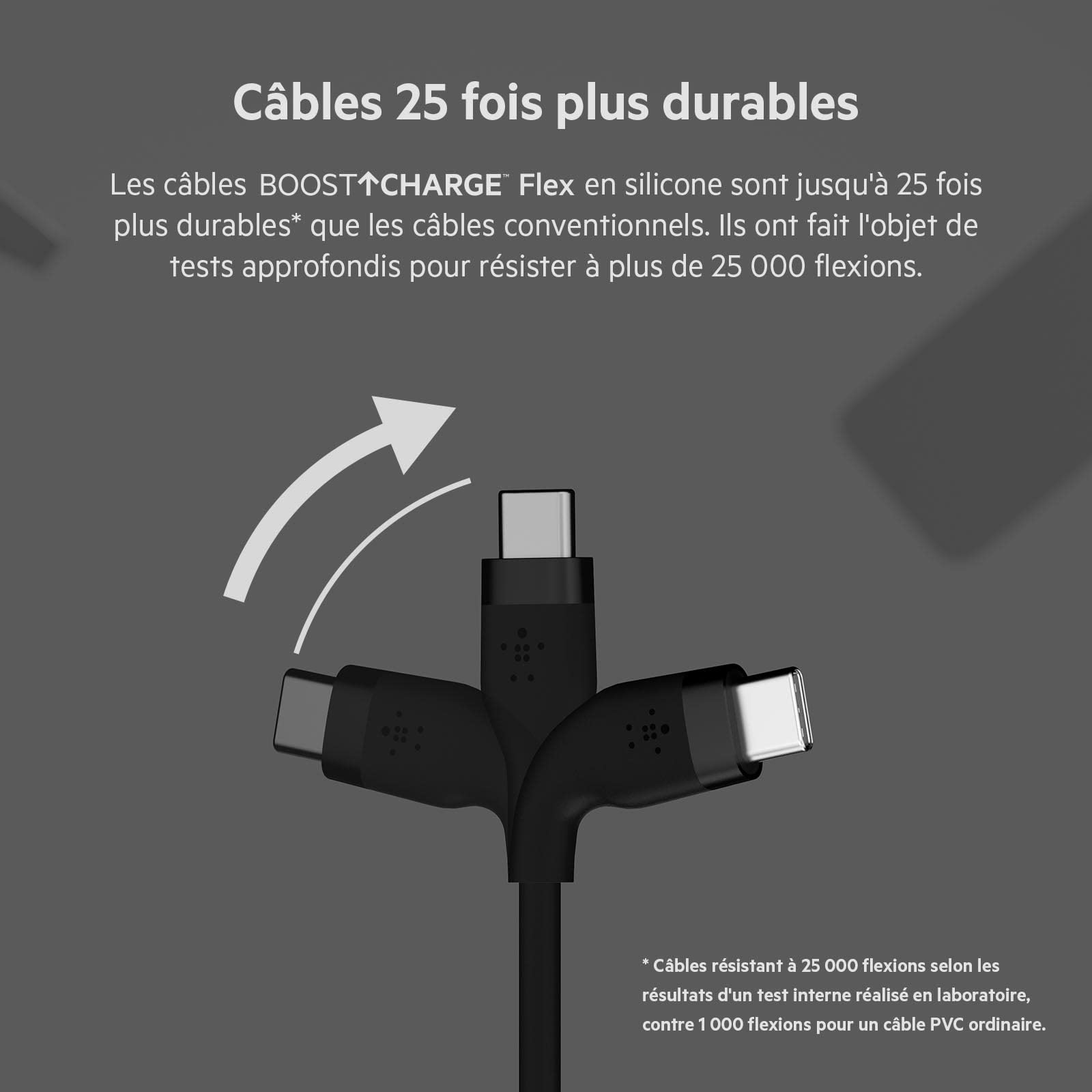 belkin-boostcharge-flex-c-ble-usb-c-vers-usb-c-silicone-certifi-usb-if-power-del image 2