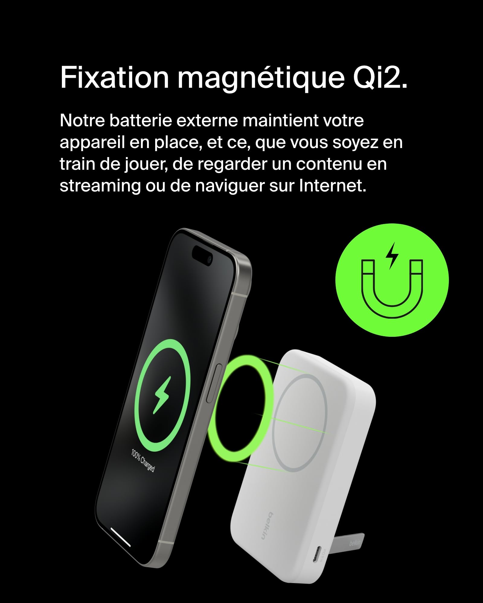 belkin-boostcharge-pro-batterie-externe-sans-fil-magn-tique-8-000-mah-qi2-15w-av image 5
