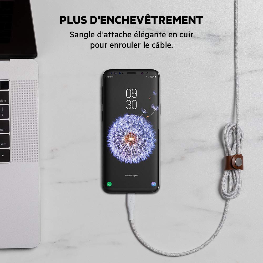 belkin-duratek-plus-f2cu069-c-ble-usb-c-vers-usb-a-ultra-r-sistant-avec-sangle-1 image 7