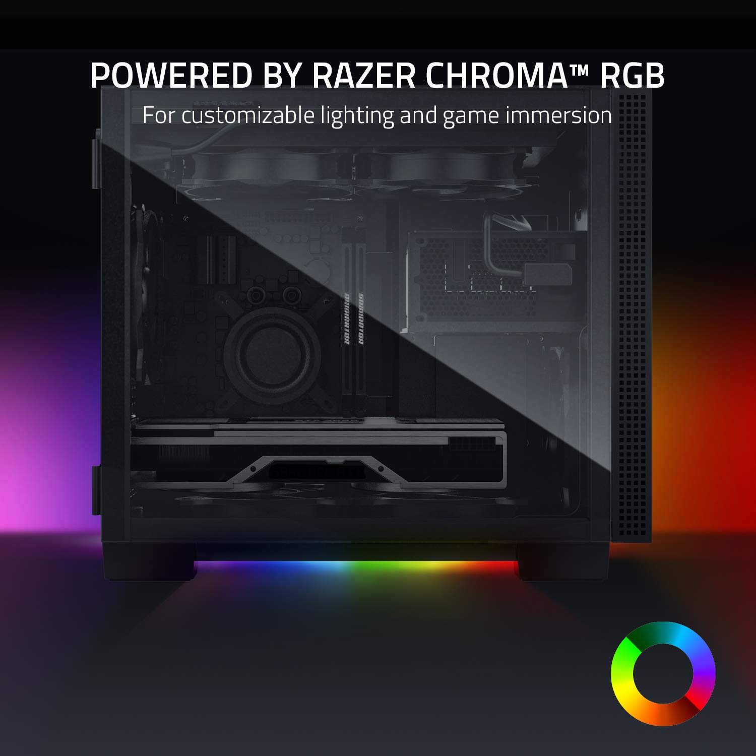 razer-tomahawk-mini-itx-bo-tier-pc-gaming-en-aluminium-avec-razer-chroma-rgb-dou image 3