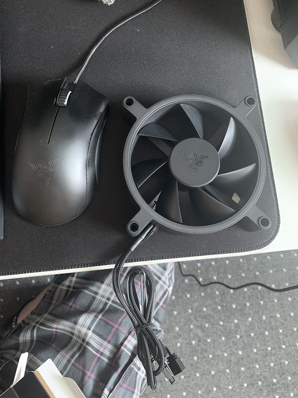 Un seul ventilateur dans la boîte