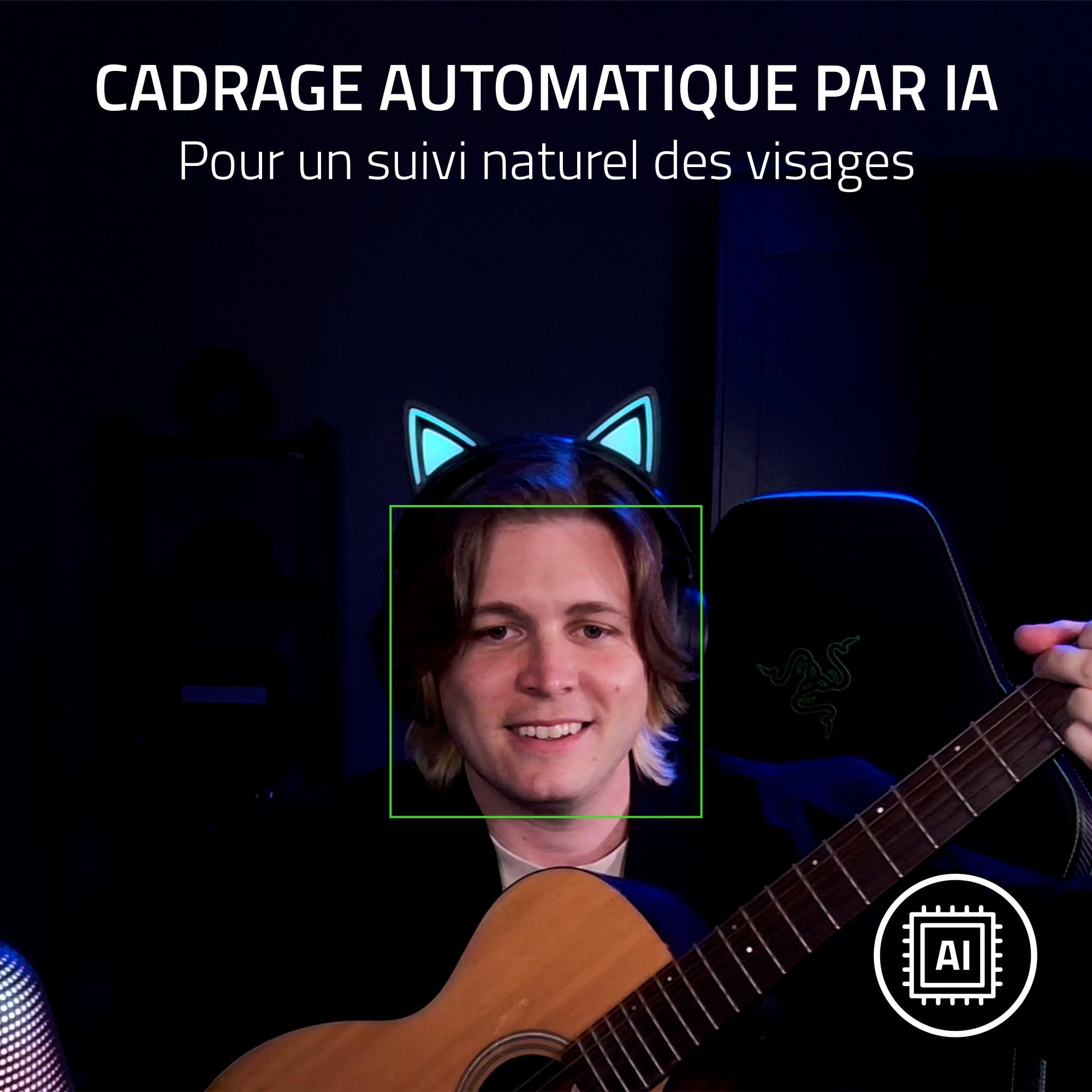 razer-kiyo-v2-webcam-4k-30-fps-avec-cadrage-automatique-ia-hdr-et-cache-de-confi image 4
