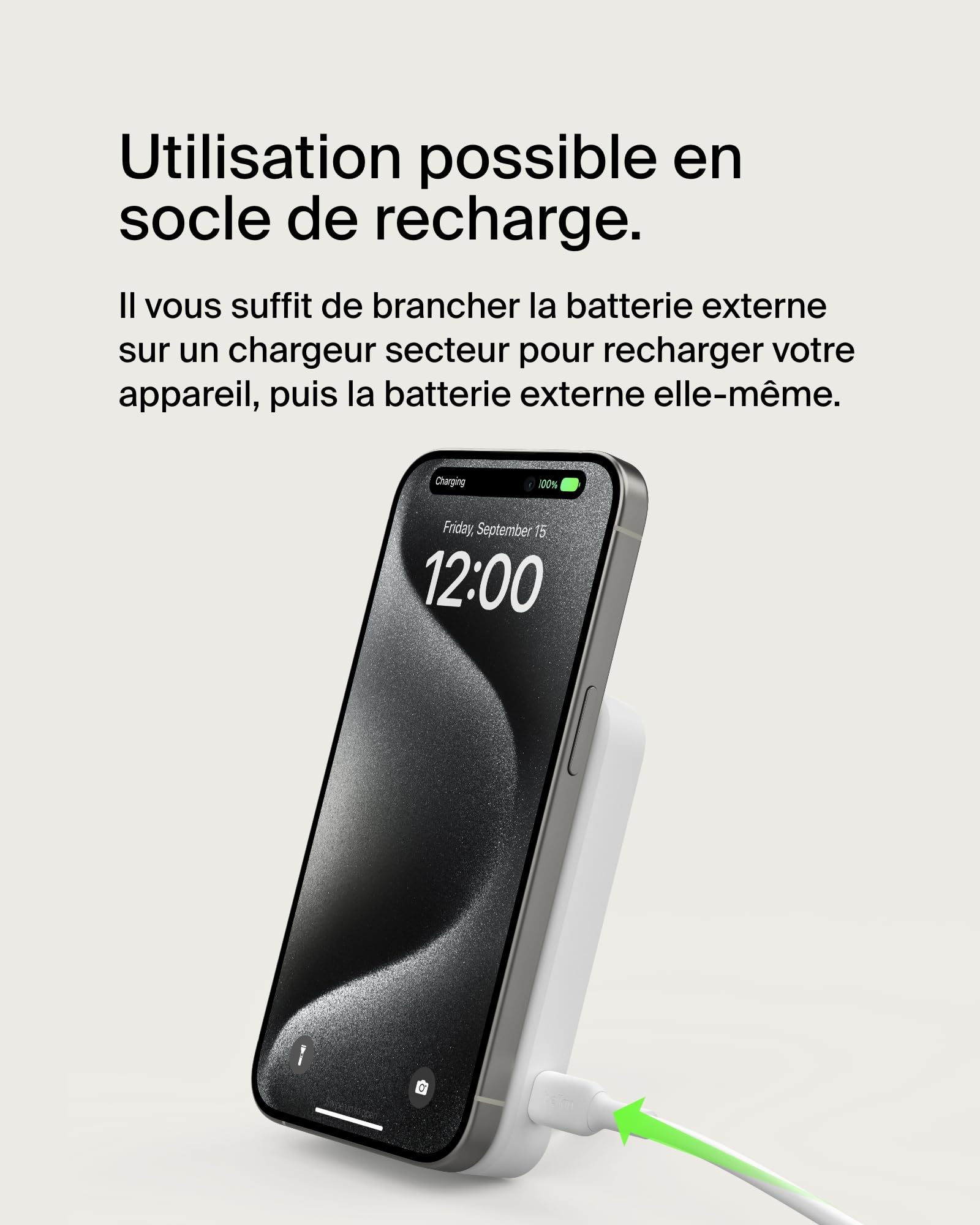 belkin-boostcharge-pro-batterie-externe-sans-fil-magn-tique-8-000-mah-qi2-15w-av image 7