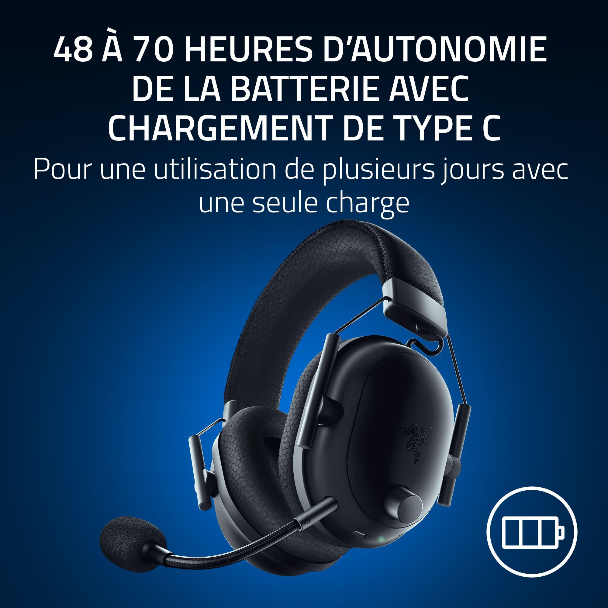 razer-blackshark-v2-pro-playstation-casque-e-sport-sans-fil-ps5-triforce-titaniu image 8