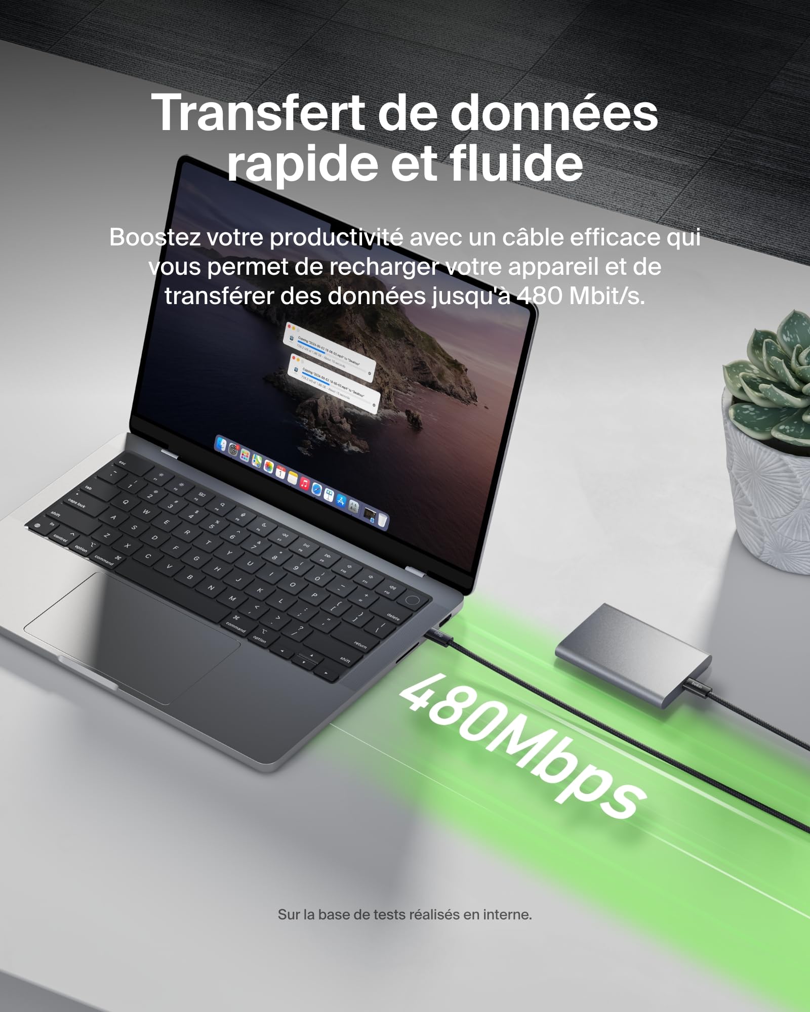belkin-boostcharge-c-bles-usb-c-vers-usb-c-tress-s-60-w-1-5-m-recharge-rapide-pa image 6