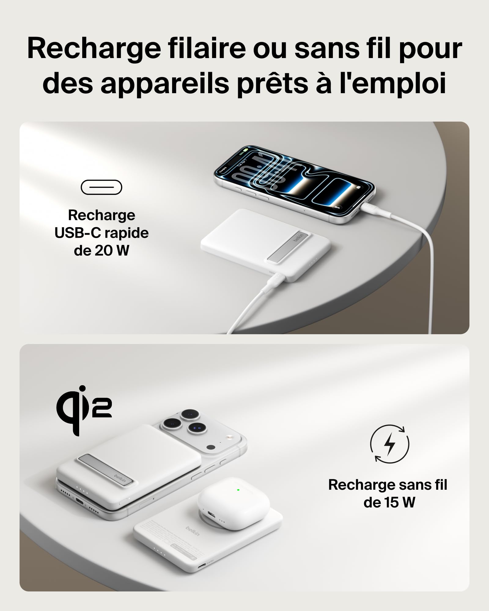 belkin-boostcharge-batterie-externe-magn-tique-qi2-15-w-5-000-mah-avec-b-quille- image 3