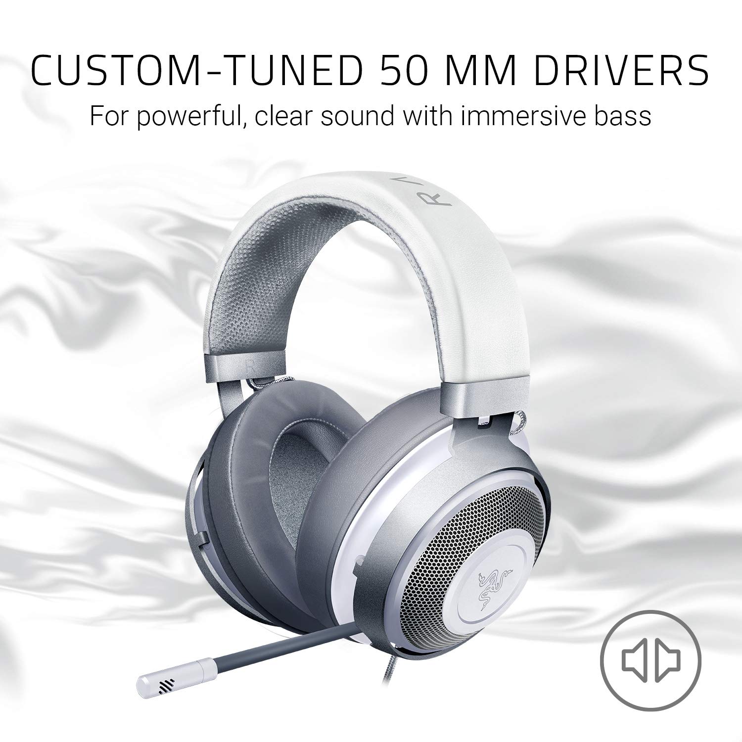 razer-kraken-casque-gaming-filaire-multiplateforme-haut-parleurs-50-mm-micro-r-t image 2