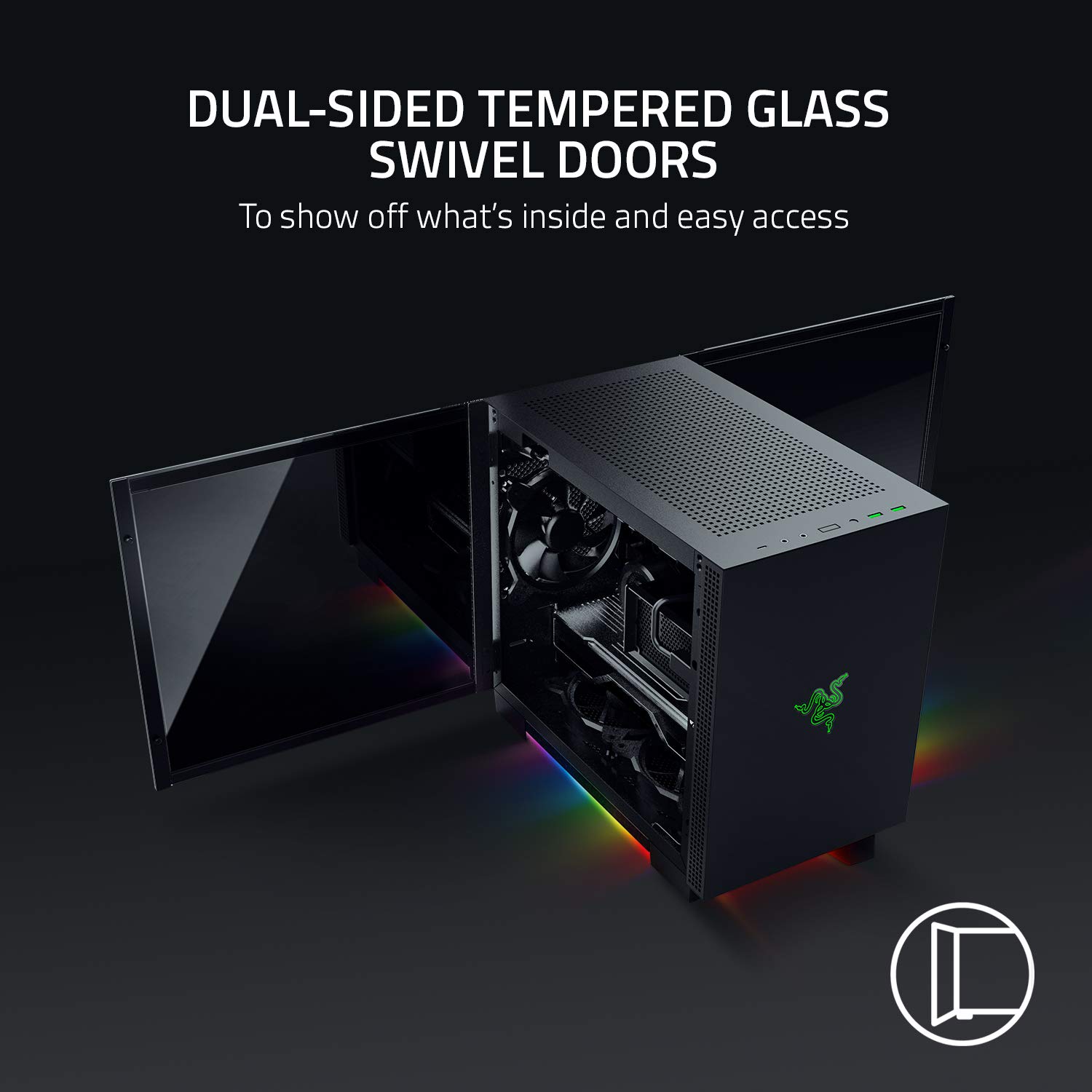 razer-tomahawk-mini-itx-bo-tier-pc-gaming-en-aluminium-avec-razer-chroma-rgb-dou image 2
