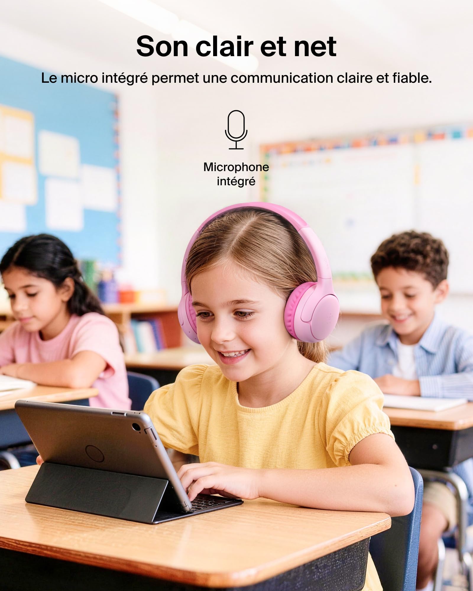 belkin-soundform-mini-2-casque-sans-fil-bluetooth-pour-enfants-volume-limit-85-d image 7