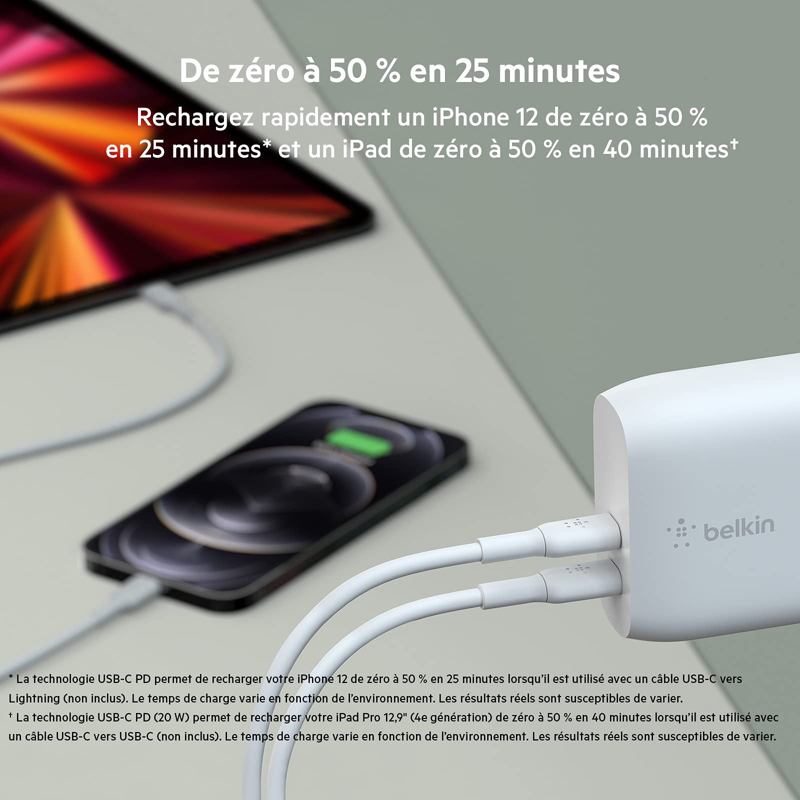 belkin-chargeur-secteur-double-port-usb-c-pd-40-w-20-w-par-port-recharge-rapide- image 3