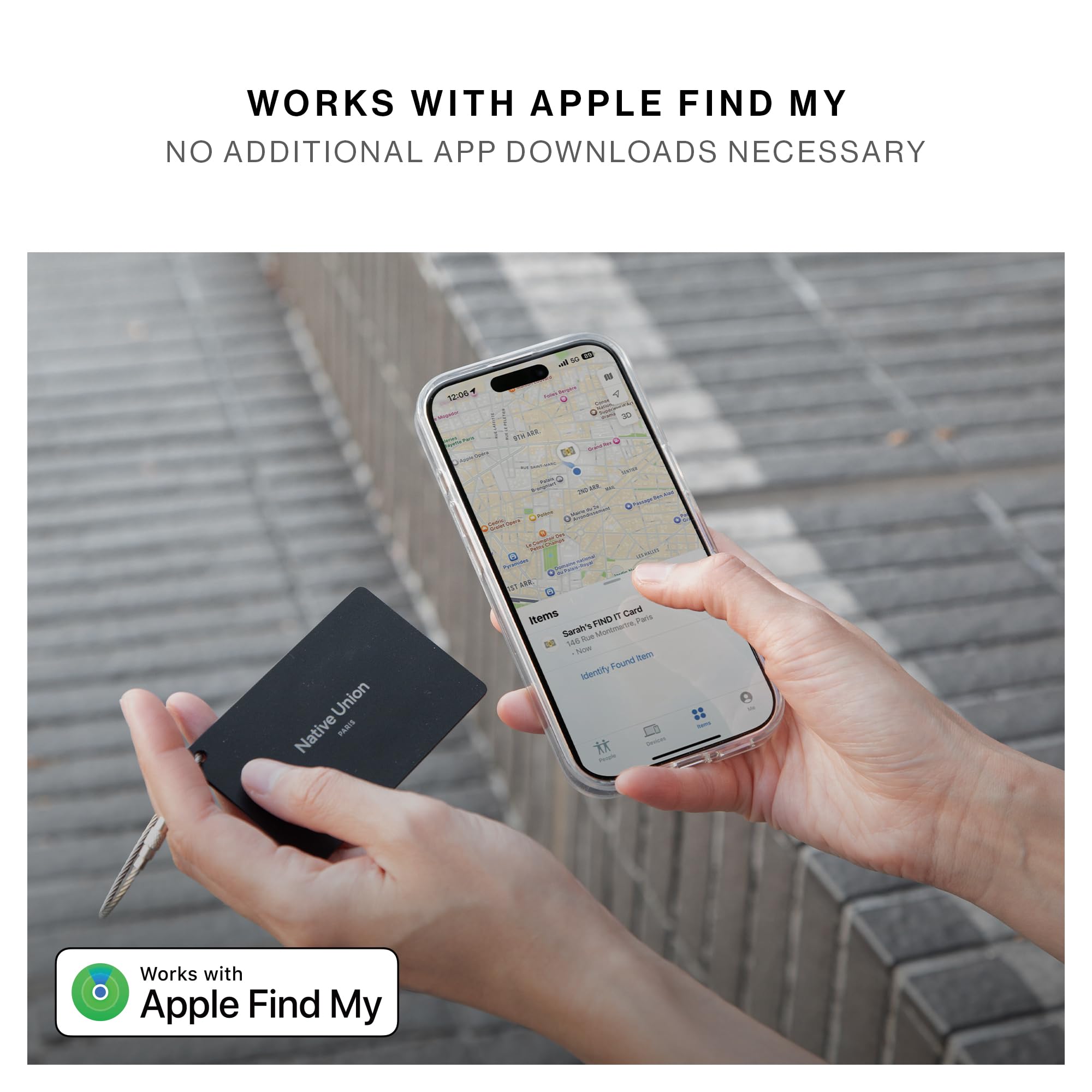 native-union-find-it-card-tracker-bluetooth-ultra-fin-pour-portefeuille-et-passe image 3