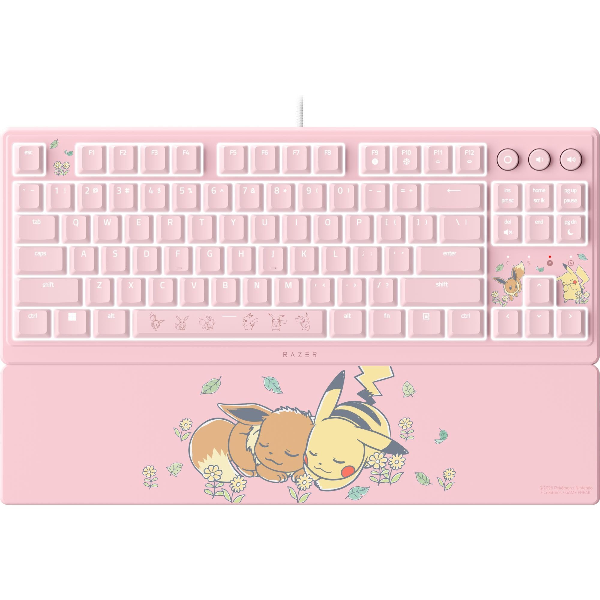 razer-ornata-v3-tenkeyless-pok-mon-pikachu-voli-clavier-gaming-compact-m-ca-memb image 1