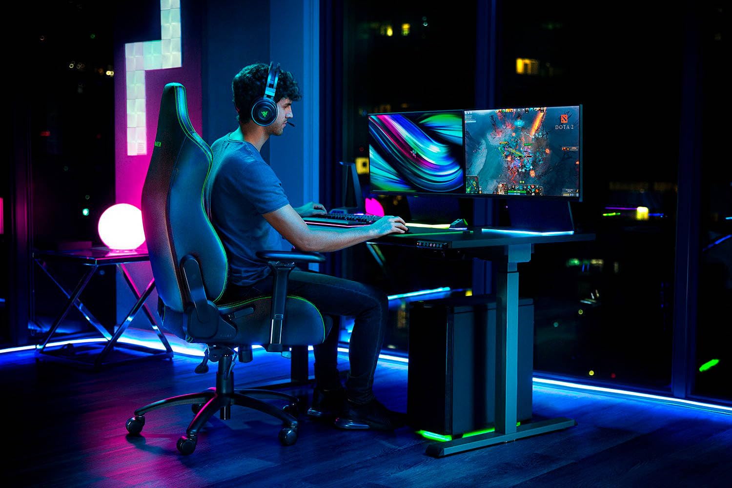 razer-iskur-xl-chaise-de-gaming-haut-de-gamme-avec-soutien-lombaire-int-gr-cuir- image 2