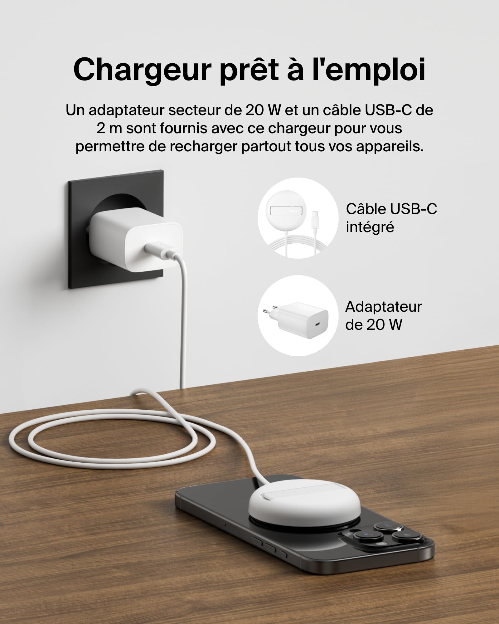 belkin-boostcharge-pro-station-de-recharge-sans-fil-magn-tique-qi2-15w-avec-adap image 4