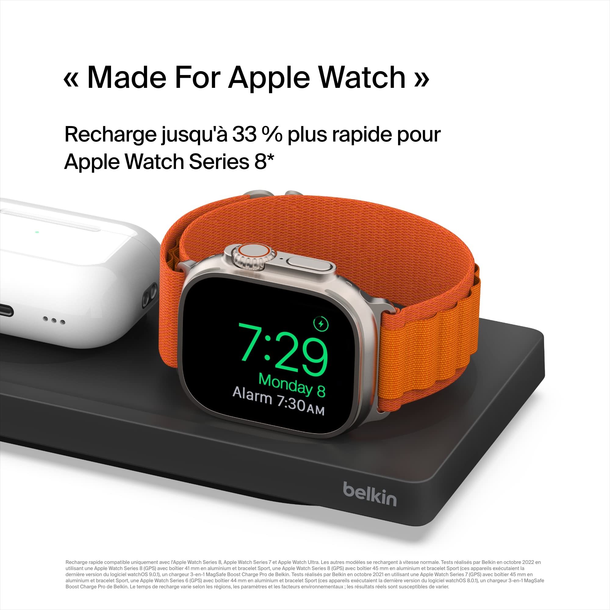 belkin-chargeur-sans-fil-magsafe-3-en-1-certifi-mfi-pour-iphone-apple-watch-et-a image 2