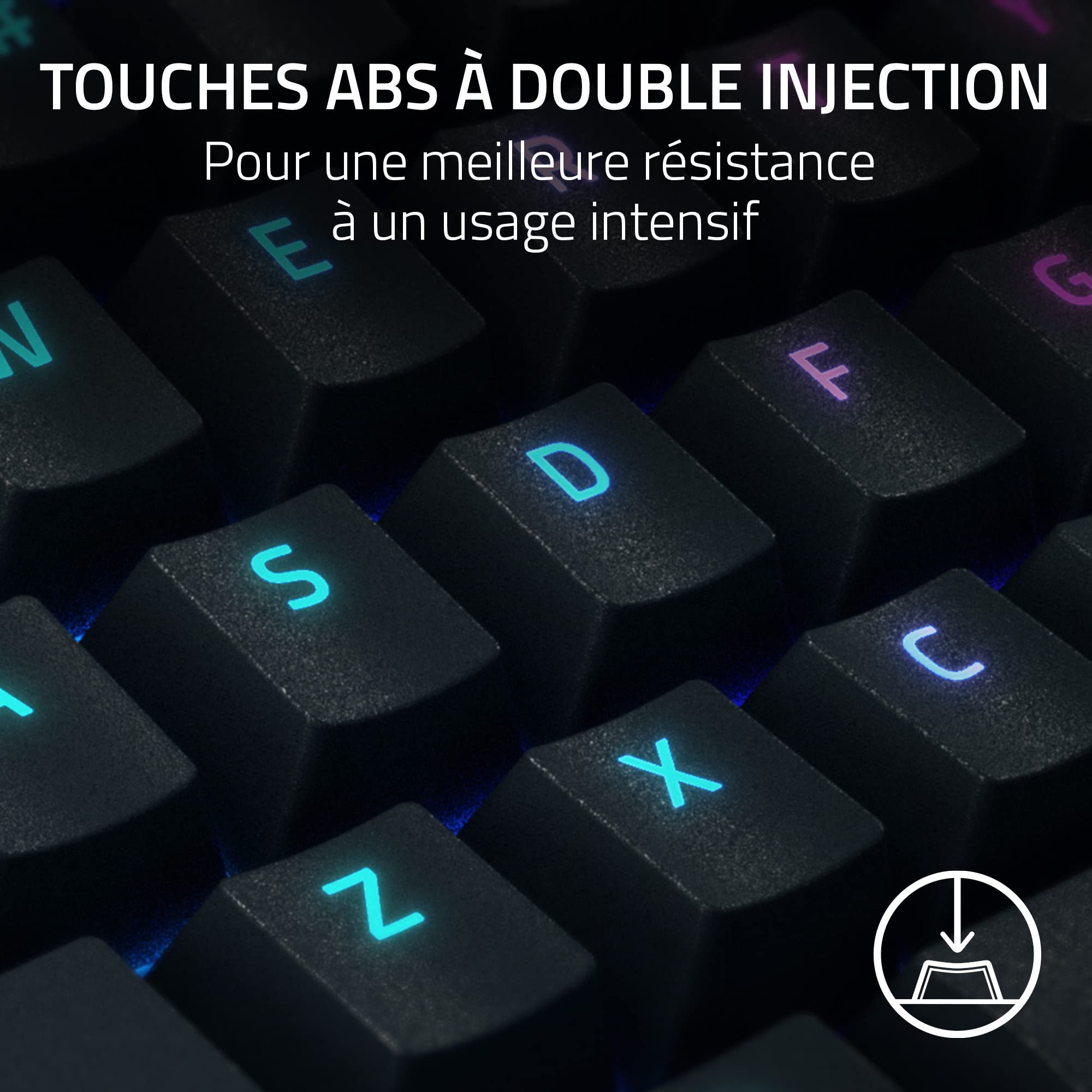 razer-blackwidow-v4-pro-switches-jaune-clavier-gaming-m-canique-azerty-avec-snap image 6