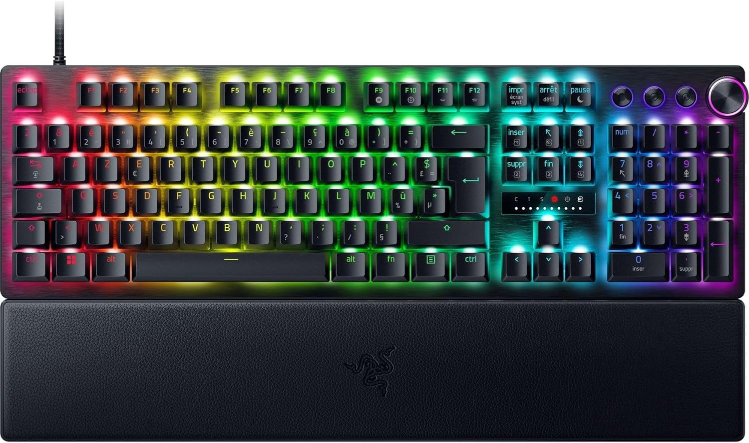 razer-huntsman-v3-pro-clavier-gamer-optique-analogique-azerty-switches-analogiqu image 1
